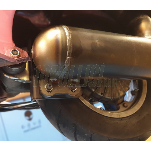Racing exhaust EGIG PERFORMANCE "Superbanana Touring 2.0" Vespa 90, 125 ET3 Primavera