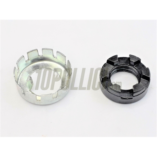 Castle Nut and Locking Washer kit  for clutch Vespa Largeframe