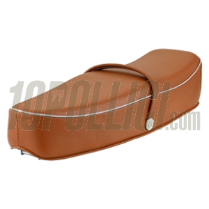 Seat SIP "Classic Comfort" for Vespa 125 VNA, VNB, GT, GTR, Super, TS, 150 VBA, VBB, GL, Sprint, Super - brown