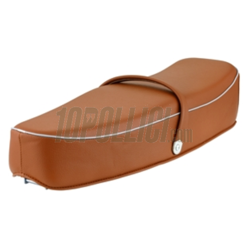 Seat SIP "Classic Comfort" for Vespa 125 VNA, VNB, GT, GTR, Super, TS, 150 VBA, VBB, GL, Sprint, Super - brown