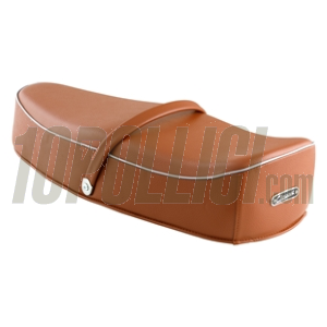 Seat SIP "Classic Comfort" for Vespa 125 VNA, VNB, GT, GTR, Super, TS, 150 VBA, VBB, GL, Sprint, Super - brown
