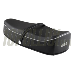 Seat SIP "Classic Comfort" for Vespa 125 VNA, VNB, GT, GTR, Super, TS, 150 VBA, VBB, GL, Sprint, Super - black