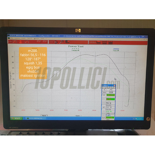Espansione racing EGIG PERFORMANCE "BOA M200"  Vespa 50, 90, 125 Primavera, ET3, PK