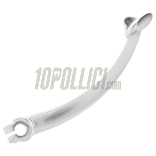 Kickstarter SIP Vespa VNB4-6T, GT, Sprint, GL, TS, Super - polished aluminium