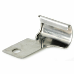 Mounting clamp legshield beading for Vespa ET2, ET4, LX, LXV, S - left