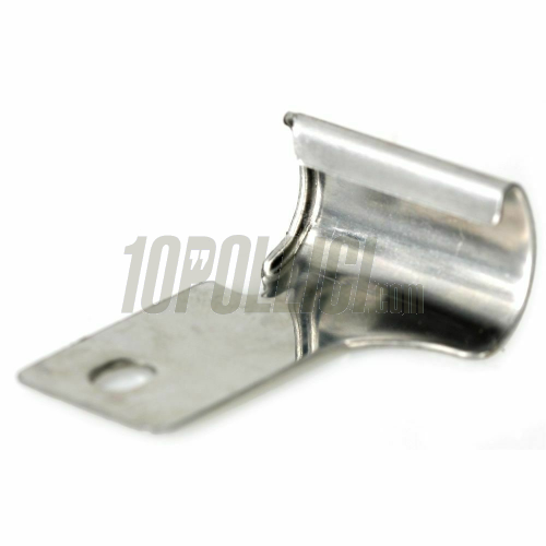 Piastrina passacavi bordo scudo per Vespa ET2, ET4, LX, LXV, S - sinistra
