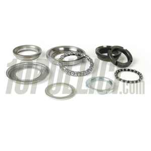 Steering head bearing set lower and upper for PIAGGIO Vespa 50, 90, 125 Primavera, ET3, PK, GT, GTR, Super, GL, Sprint, PX 125-150-200