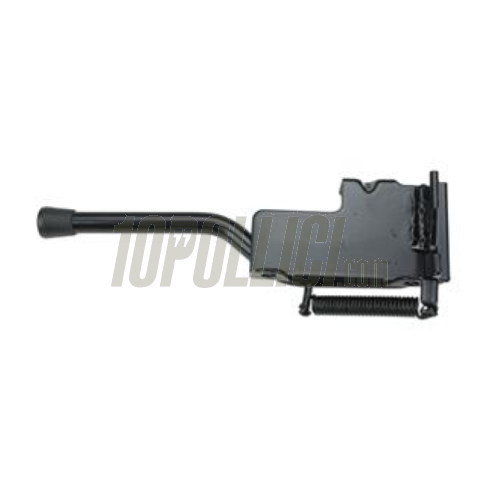 Engine Mounting Support CUPPINI for Vespa 125 VNA, VNB, GT, GTR, Super, TS, 150 VBA, VBB, VGLA, B, GL, Sprint V, Super, 160 GS, 180 SS, Rally, PX, MY, T5 - black