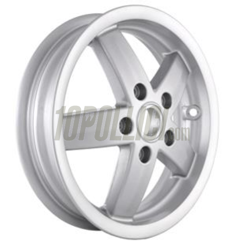Rim PIAGGIO front and rear for Vespa 50-150cc  LX, LXV, S - 2.50-11", silver