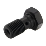 Vite M10x1mm per tubo freno, freni a disco, nero