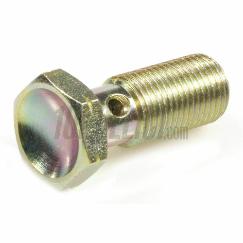 Banjo bolt M10x1mm for brake hose, l 25mm, tropicalized steel