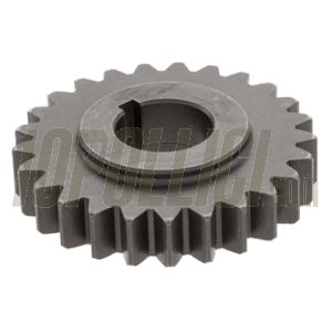 Pignone primaria z=28 BENELLI per corona 67-68 denti dritti Vespa 50, 90, 125 Primavera, ET3, PK 50-125