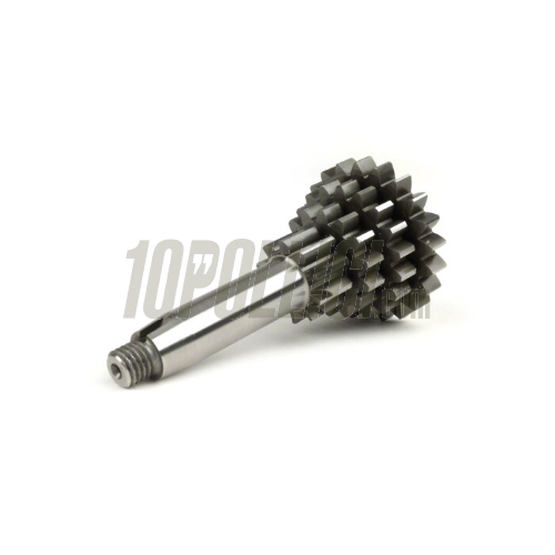 Input shaft assembly BENELLI 11-12-14-16 thick teeth Vespa 50, 90, 125 ET3 Primavera, PK