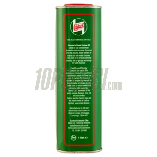 Gearbox Oil CASTROL Classic XL SAE 30, 1lt, for gear-shifted scooters
