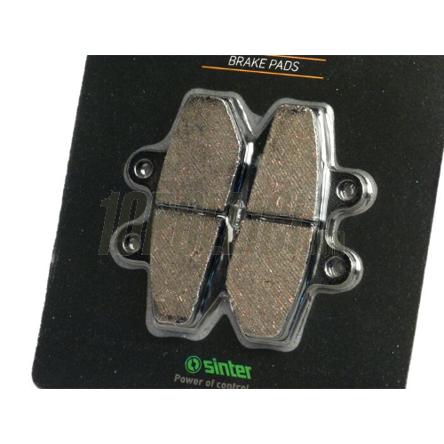 Pastiglie freno BGM per pinza freno Nissin - Vespa e Lambretta - 77,4x42,3 mm