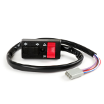 Indicator switch (with hazard flasher function) Vespa PK50 S/XL, PK80, PK125 S, PK125 ETS, PX80, PX125, PX150, PX200 (1984-) - 6 wires with multiple plug