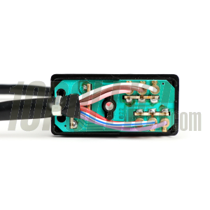 Indicator switch (with hazard flasher function) Vespa PK50 S/XL, PK80, PK125 S, PK125 ETS, PX80, PX125, PX150, PX200 (1984-) - 6 wires with multiple plug