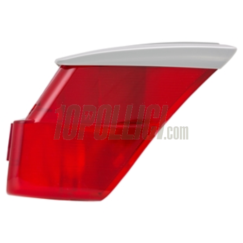 Light lens SIEM, rear, Vespa GTR, Sprint Veloce, TS, Rally- grey visor to be painted