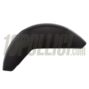 Parafango SIP EVO II Vespa PX, T5, in GFK nero