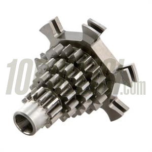 Kit ingranaggio multiplo 12-13-17-18 denti e ingranaggio 4^ z=34 BENELLI per Vespa PX125, 150, 200E, '98, MY, '11, T5, Cosa - 4^ dedicata