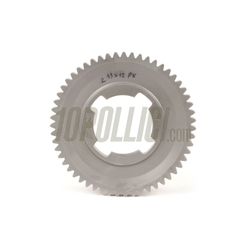 1st gear 55 teeth BENELLI LONG Vespa Rally, PX, PE, PX 2 serie, '98, MY, `11, T5, Cosa
