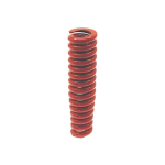 Front reinforced spring CARBONE HI-TECH Vespa GT, GTR, Super, TS, Sprint, Rally - red