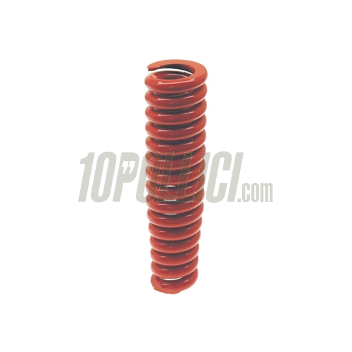 Molla anteriore rinforzata CARBONE Vespa VN2T, VL2-3T, VNA, VNB, VBA, VBB - rossa