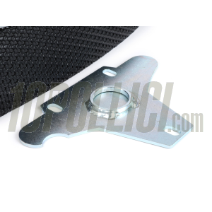 Sport Seat BGM PRO Sport Vespa PX, also for Vespa GT, Super, TS, Sprint - black with grey hem