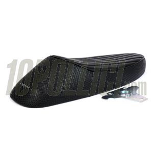 Sella BGM PRO Sport  Vespa PX, compatibile anche per Vespa GT, Super, TS, Sprint, 160 GS, 180 SS, Rally 180 - nera