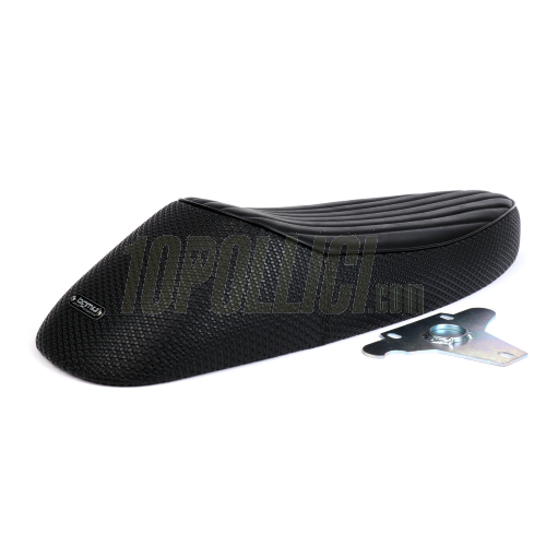 Sella BGM PRO Sport  Vespa PX, compatibile anche per Vespa GT, Super, TS, Sprint, 160 GS, 180 SS, Rally 180 - nera