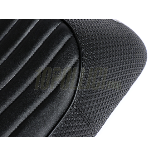 Sella BGM PRO Sport  Vespa PX, compatibile anche per Vespa GT, Super, TS, Sprint, 160 GS, 180 SS, Rally 180 - nera