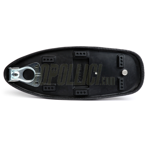 Sella BGM PRO Sport  Vespa PX, compatibile anche per Vespa GT, Super, TS, Sprint, 160 GS, 180 SS, Rally 180 - nera