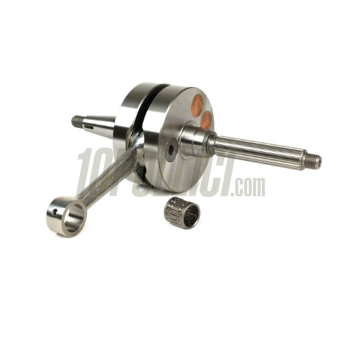 Crankdhaft BGM Evolution - stroke 52mm, conrod 105mm, webs Ø 90mm - Piaggio Maxi 2 tempi, Aprilia SR 125, Gilera Runner 125FX-180FXR