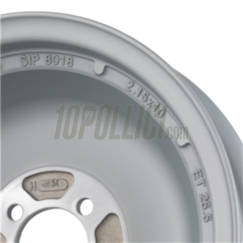 Alloy wheel rim SIP silver 2.15-10 Vespa 150 GS VS1-4