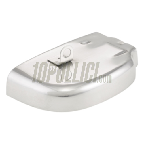 Coperchio selettore marce per Vespa T5, acciaio inox lucidato