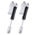Shock absorbers front - SIP PERFORMANCE RACE- Lambretta LI, LIS, SX, TV, DL, GP - black and matt silver