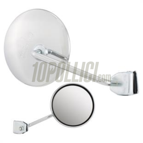 Mirror CUPPINI right/left for legshield - round Ø 97mm