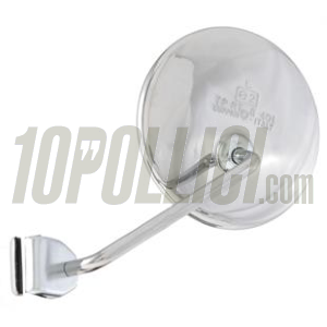 Mirror CUPPINI right/left for legshield - round Ø 97mm