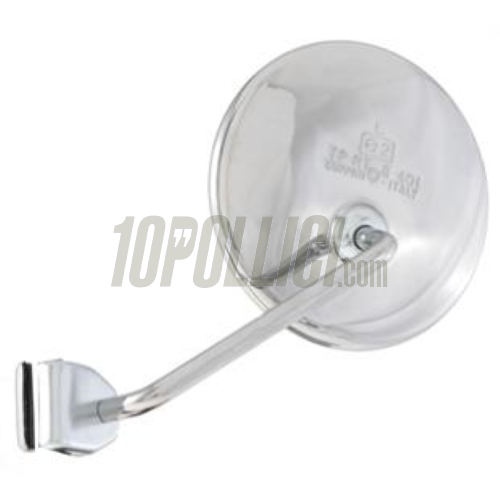 Mirror CUPPINI right/left for legshield - round Ø 97mm