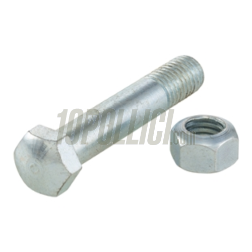 Handlebar screw and nut for Vespa M10x55 mm Vespa 125 V31-33, VM, VN, VNB3-6, 150 VL, VB, VBA, VBB, VGL1T, VGL-A, VGL-B, GS, 160 GS