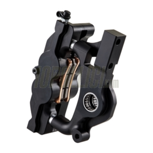 Freno a disco radiale anteriore KR AUTOMATION Zahnfee per Vespa PK50, 125, XL, XL2, PX125-150-200E, `98, MY, `11, T5, con perno Ø 20mm - nero