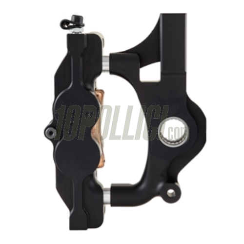 Freno a disco radiale anteriore KR AUTOMATION Zahnfee per Vespa PK50, 125, XL, XL2, PX125-150-200E, `98, MY, `11, T5, con perno Ø 20mm - nero