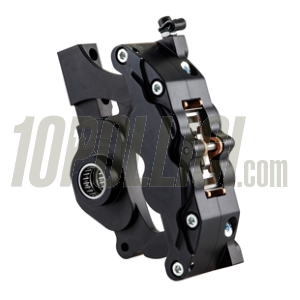 Freno a disco radiale anteriore KR AUTOMATION Zahnfee per Vespa PK50, 125, XL, XL2, PX125-150-200E, `98, MY, `11, T5, con perno Ø 20mm - nero
