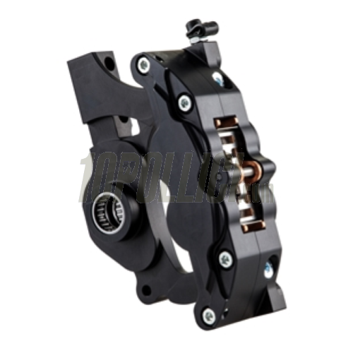 Freno a disco radiale anteriore KR AUTOMATION Zahnfee per Vespa PK50, 125, XL, XL2, PX125-150-200E, `98, MY, `11, T5, con perno Ø 20mm - nero