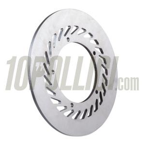Freno a disco radiale anteriore KR AUTOMATION Zahnfee per Vespa PK50, 125, XL, XL2, PX125-150-200E, `98, MY, `11, T5, con perno Ø 20mm - nero