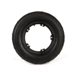 Tire and wheel rim set -BGM Sport, tubeless, Vespa- 3.50 - 10 inch TL 59S (reinforced) - rim 2.10-10 black