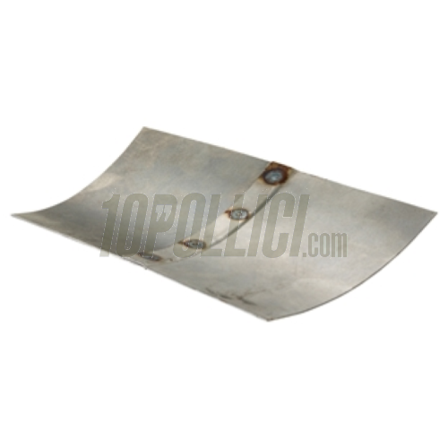 Tunnel in lamiera, parte centrale,  Vespa 125 VNA-TS, 150 VBA-Super, 160 GS, 180 SS, Rally, PX, PE, Lusso, T5