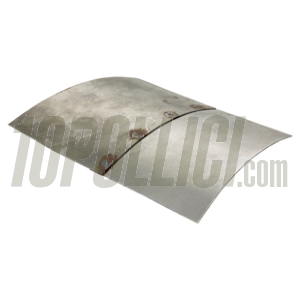 Tunnel in lamiera, parte centrale,  Vespa 125 VNA-TS, 150 VBA-Super, 160 GS, 180 SS, Rally, PX, PE, Lusso, T5