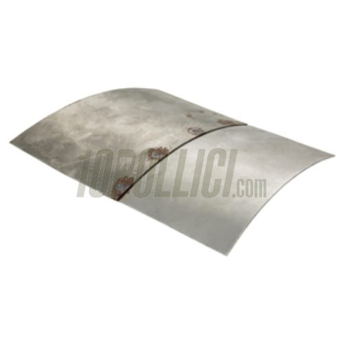Tunnel in lamiera, parte centrale,  Vespa 125 VNA-TS, 150 VBA-Super, 160 GS, 180 SS, Rally, PX, PE, Lusso, T5