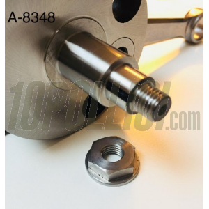 Machined nut CRIMAZ for Quattrini crankshaft Vespa 50, 90, 125 ET3 Primavera, PK